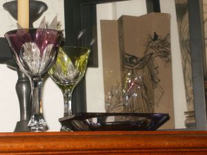 Glauco Rodrigues e copos