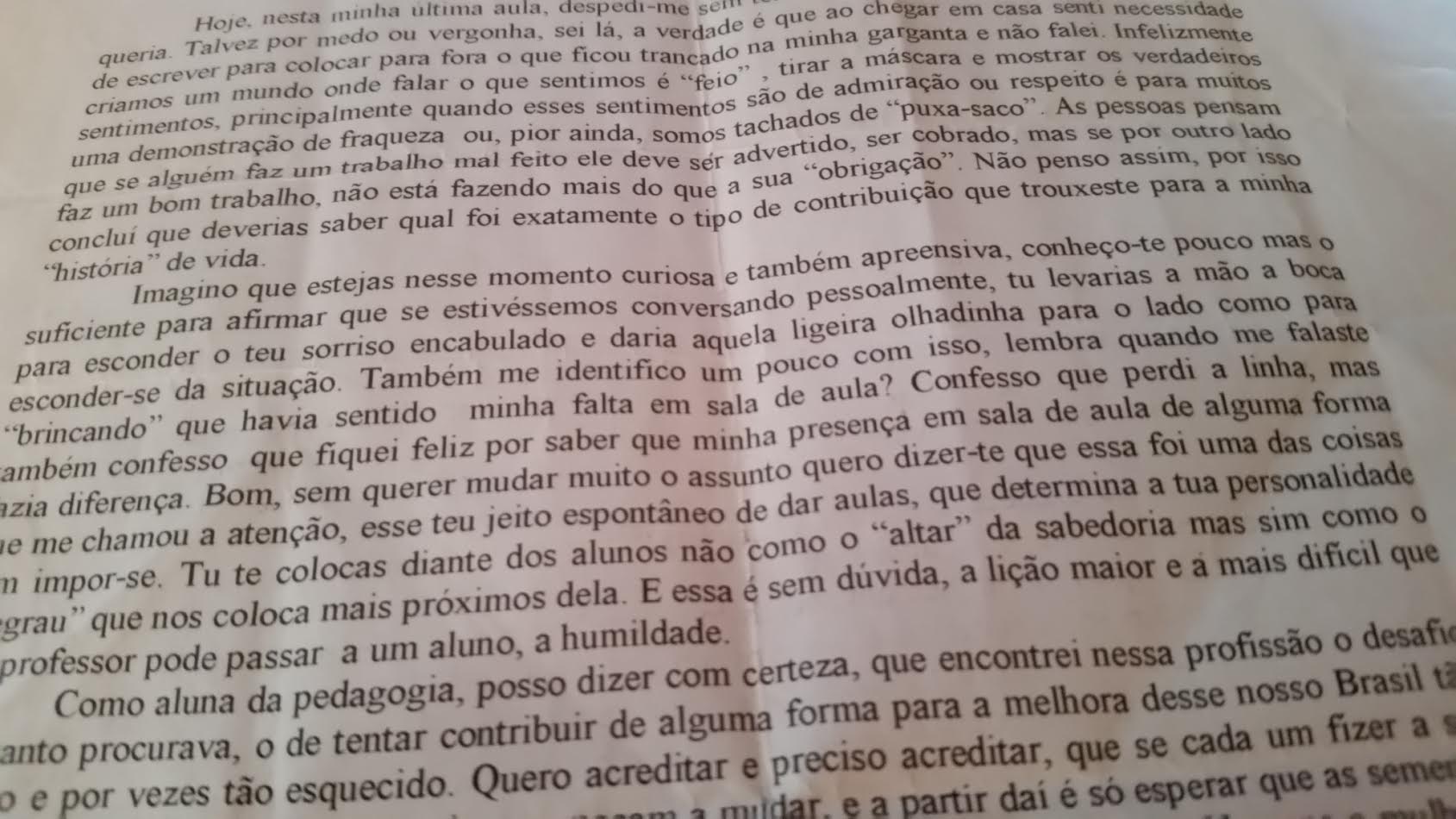 MEIO DA CARTA EDINARA