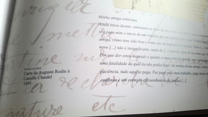 CARTA DE AUGUSTE RODIN para CAMILLE