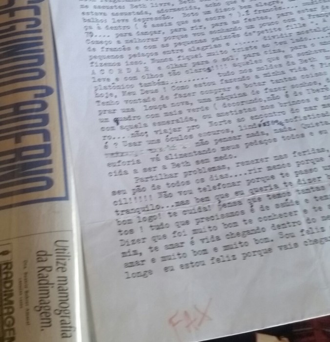 carta para o FLÁVIO