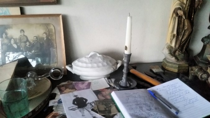 caderno fotos a bic e o copo